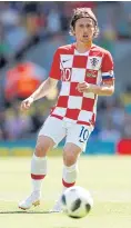  ?? REUTERS ?? Croatia’s Luka Modric.