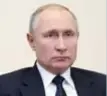  ??  ?? President Vladimir Putin.