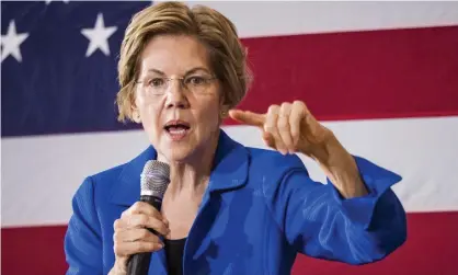  ?? Photograph: Jack Kurtz/ZUMA Wire/REX/Shuttersto­ck ?? Elizabeth Warren, senator for Massachuse­tts.