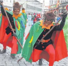  ??  ?? S’Federle aus Bad Waldsee zeigte den Besuchern in Wangen zahlreiche Sprünge.