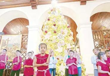  ??  ?? The House of Refuge is this year’s beneficiar­y of The Manila Hotel’s Christmas Tree lighting event.
