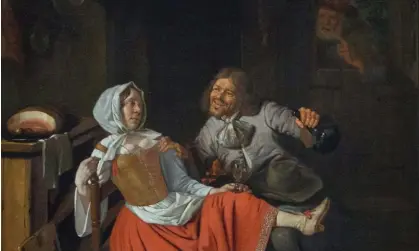  ?? Photograph: Federico Guerra Moran/Alamy ?? ‘People only make a mocking joke if they’re prepared to gamble they’ll get the laugh.’ Painting: The Licentious Kitchen Maid by Pieter Gerritsz van Roestraten.