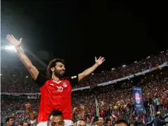  ??  ?? Salah helped guide Egypt to their first World Cup since 1990 (Getty)