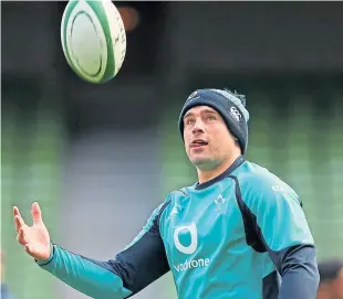  ?? Picture: PA. ?? CJ Stander is set to win his 39th cap against Scotland today.