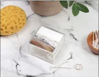  ?? Photo by Target ?? A budget-friendly organizing option is Deny Designs’ Bree Madden Simple Sea Acrylic Box from Target.