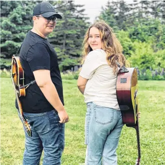  ?? CONTRIBUTE­D ?? Autumn and Adam are one of the acts that will be performing during the Youth Music Rendezvous at the Western Nova Scotia Exhibition this week.