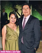  ??  ?? Octavio Moreno y Laura Payán