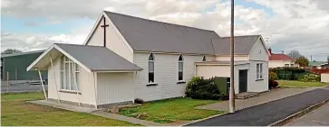  ??  ?? The Ashburton mosque has been converted from a church.