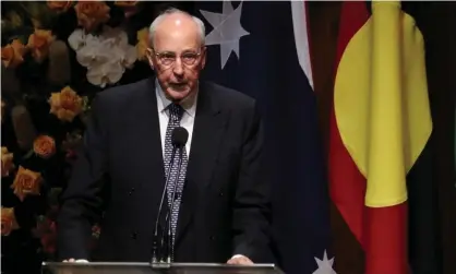  ?? Photograph: Mike Bowers/The Guardian ?? Paul Keating says Australia’s enterprise bargaining system, not superannua­tion, is responsibl­e for low wages growth ‘and for the Reserve Bank governor not to notice this central fact is like saying “I’m breathing but I’m not sure it’s oxygen”’.