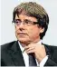  ?? FOTO: DPA ?? Carles Puigdemont (55) floh im Oktober aus Spanien.