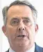  ??  ?? Liam Fox.