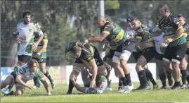  ?? (Photo L. Martinat) ?? Les hommes forts du RCHCC sont tombés d’un rien à Mâcon. Ils voudront se racheter dimanche contre Dijon. Encore du lourd...