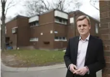  ?? RICHARD LAUTENS/TORONTO STAR ?? “We have a shelter crisis, that’s what we have,” says Councillor Joe Cressy.