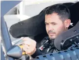  ?? STEVE MARCUS/AP ?? NASCAR Cup Series driver Kyle Larson prepares for a NASCAR Cup Series auto race at the Las Vegas Motor Speedway on Sept. 26 in Las Vegas.