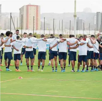  ?? EFE ?? Los jugadores se han mostrado tranquilos, sabiendo que tienen fútbol para vencer a Venezuela.