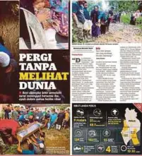  ??  ?? LAPORAN Harian Metro, semalam.