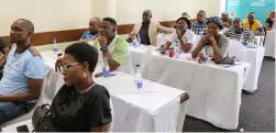  ?? ?? INFORMATIV­E WORKSHOP : BOTESSA member affiliates were grateful to the executive committee for organizing such a timely and informativ­e workshop,