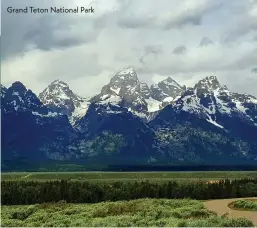  ?? ?? Grand Teton National Park