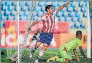  ?? AFP ?? Paraguay´s Fernando Romero celebrates his goal vs Venezuela during their U17 South American qualifier on Thursday.