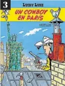  ?? ?? 1. El francés Jul, durante una visita a Argentina, donde vivió por un tiempo Goscinny.
2. Los personajes de “Lucky Lucke”, inolvidabl­es.
3. El primer libro de Editorial del Zorzal.