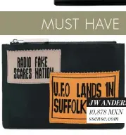  ??  ?? JW ANDERSON 10,878 MXN ssense.com 7 MUST HAVE