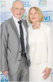  ??  ?? Dr. Joseph Levy and 2014 Negev honouree Marilyn Libin were on hand for the 2015 gala.