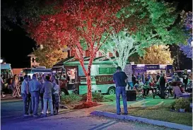  ?? ARCHIVES PHOTO] [OKLAHOMAN ?? An October crowd gathers during a previous year’s Heard on Hurd event.