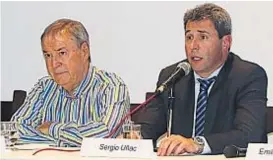  ?? (PASTORAL SOCIAL) ?? Panel. Schiaretti y Sergio Uñac disertaron ayer en Tanti.