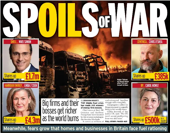 SPOILS OF WAR | Daily Mirror | PressReade­r