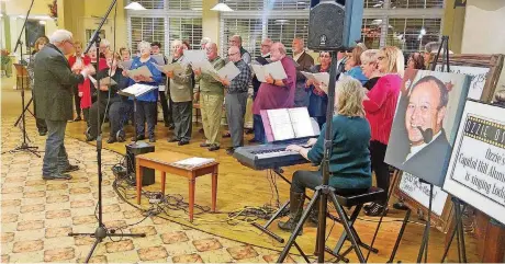  ?? [PHOTO PROVIDED] ?? The Ozzie Capitol Hill Alumni Choir is made up of past students of the late Ozzie Ossenkop.