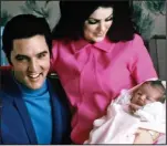  ??  ?? The King: Elvis and his family in 1968