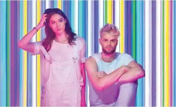  ?? (Toma Kostygina) ?? SOFI TUKKER’S Sophie Hawley-Weld and Tucker Halpern.