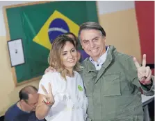  ?? AP ?? Michelle Bolsonaro I