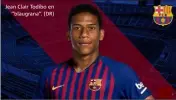  ?? Jean Clair Todibo en ‘‘blaugrana’’. (DR) ??