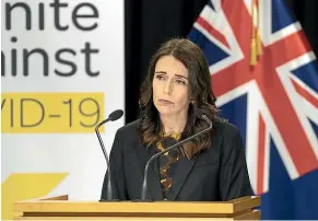  ??  ?? Prime Minister Jacinda Ardern and other world leaders are making decisions on the value of people’s lives while also trying to understand the value of another person’s job, Glen Herud says.