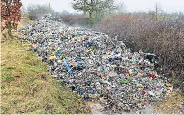  ?? Picture: CATERS ?? Councils have been handed tough measures but dumping has risen for fourth year in a row