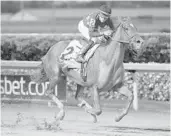  ?? GULFSTREAM PARK/COURTESY ?? Jala Jala, with lengths. Irad Ortiz up, won the Clasico by nine