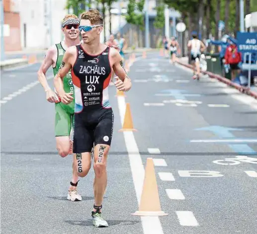  ?? Foto: Federacao de Triatlo de Portugal ?? Für Stefan Zachäus ist das Rennen in Mexiko die letzte Chance auf die Qualifikat­ion für die Sommerspie­le.