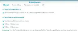  ??  ?? Ein Synology-nas lässt sich aus der Ferne aufwecken, wenn Sie die Funktion Wake-on-lan in der Systemsteu­erung aktivieren.