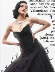  ?? ?? ‘Di Ka Akin’ marks Julie Anne San Jose’s first time collaborat­ing with Gary on a song