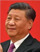  ??  ?? Chinese President Xi Jinping.