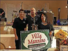  ??  ?? Villa Mannino returns to A Taste of America with its great sample selection.
