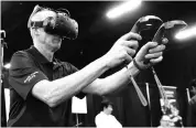  ?? PHOTO: REUTERS ?? Many analysts expect the market for augmented-reality devices to eventually outpace VR