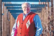  ?? EDDIE MOORE/JOURNAL ?? City Councilor Peter Ives, shown here at the downtown Railyard, is one of five candidates for Santa Fe mayor. He’s a longtime lawyer with the Trust for Public Land, which helps city government secure land for the Railyard Park.