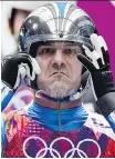  ?? AFP/GETTY IMAGES ?? Italy’s Armin Zoeggeler in Sochi.