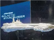  ?? WALT DISNEY WORLD ?? When guests book the two-night vacation experience for Star Wars: Galactic Starcruise­r, debuting at Walt Disney World Resort in 2022, they will stay aboard this glamorous ship as they plunge into an all-immersive Star Wars story that goes beyond anything Disney has created before.