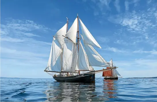  ?? BLUE SCHOONER COMPANY ?? The Blue Schooner Company’s vessel the Gallant.
