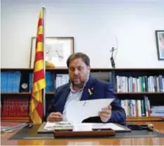  ?? |AP ?? El gobierno catalán intenta bloquear las medidas impuestas por España.