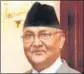  ??  ?? ■
KP Sharma Oli