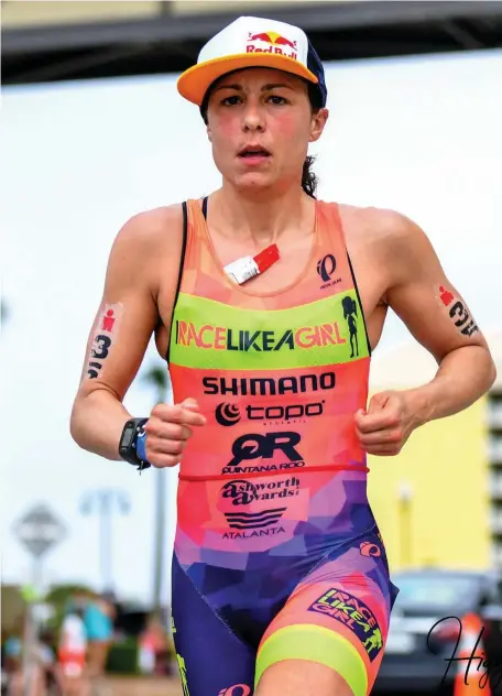  ?? PHOTO COURTESY OF HIGGY BABY PHOTOGRAPH­Y ?? ‘REMARKABLE’: Angela Naeth, who has battled the effects of Lyme disease, continues to train for several triathlons.